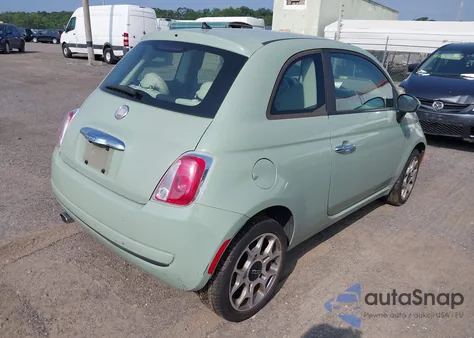 2012 Fiat 500 Pop из США, поврежденный, VIN 3C3CFFAR9CT209860